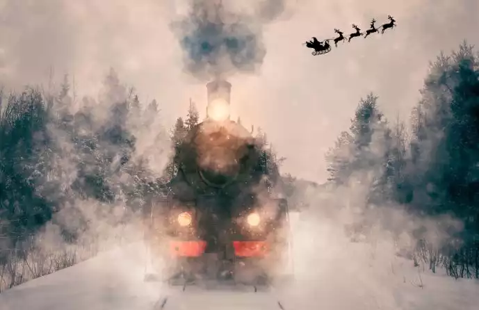 Weihnachtsreise durch Finnland