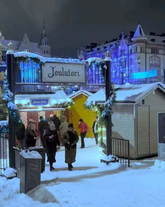 Weihnachtsmarkt in Tampere